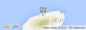 Jeju Si map